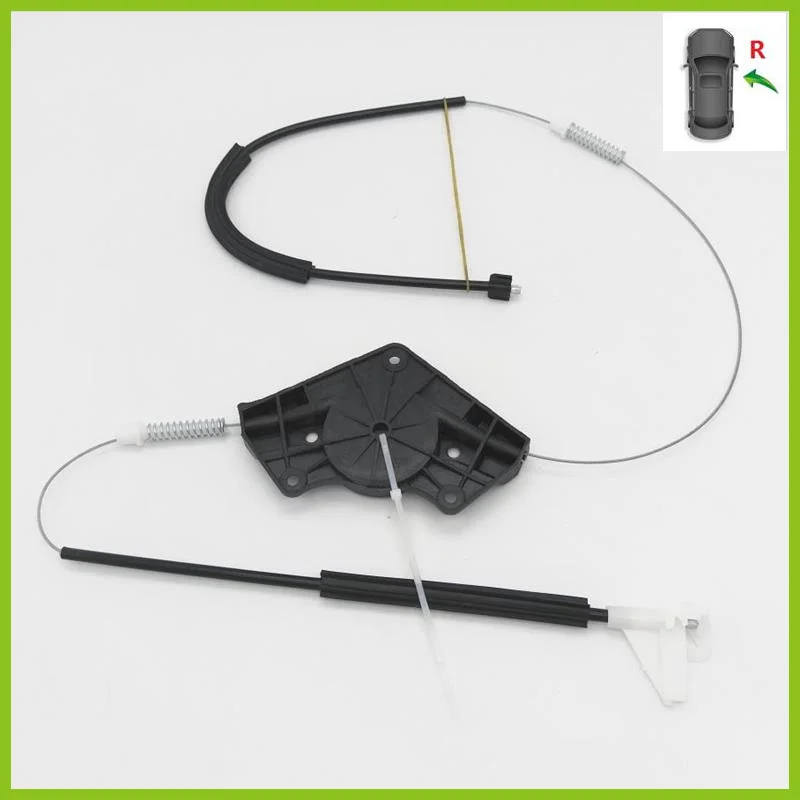 Front Right Side For Skoda Octavia A4 MK1 1997 1998 1999 2000 2001 2002 2003 2004 2005 2006 -2011 Window Regulator Repair Kit