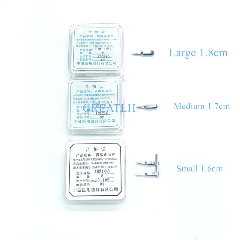 

small blood vessel clip Hemostatic clip arterial venous clip temporary blocking clip experiment closed device