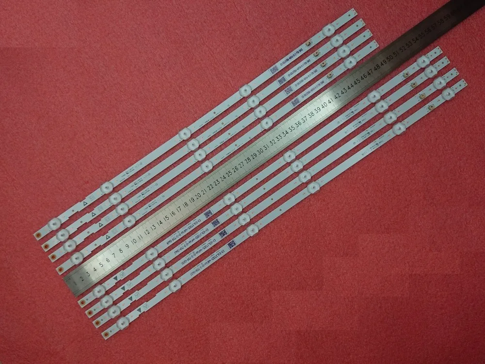 

New 8 PCS/set LED backlight strip for 55PFL5601 55W5S1P 55W6S1P LB55084 UDULEDLXT006 UDULEDLXT005 UDULEDOGS059 UDULEDOGS060