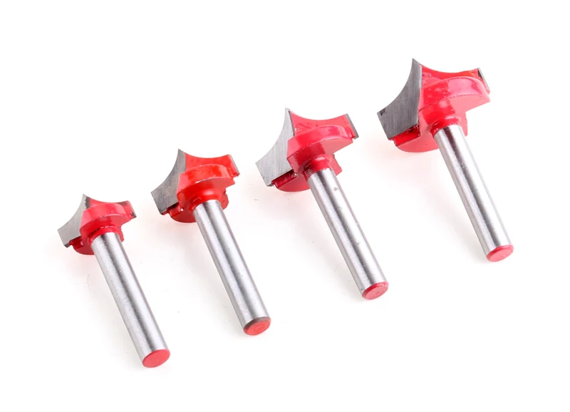 1pc 6mm Shank CNC tools solid carbide round nose Bits Round Point Cut Bit Shaker Cutter Tools For Woodworking