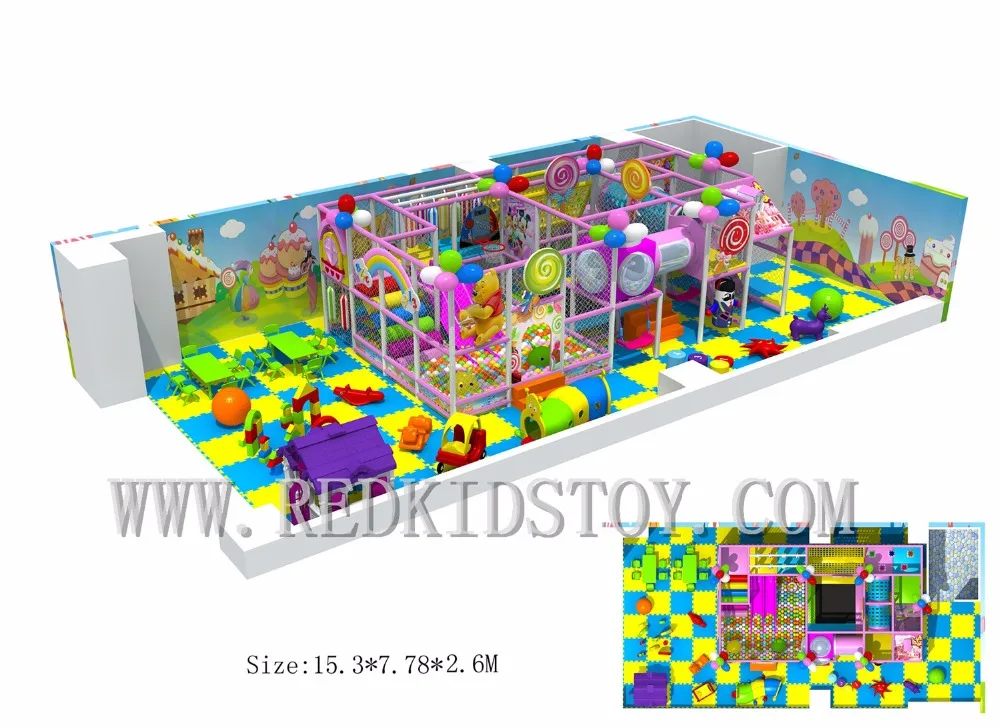 Exported to Vietnam CE Approved Quality Guaranteed Children Indoor Playground Structure 160513