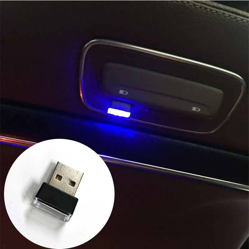 1Pc Car USB Atmosphere Lamp for Hyundai Genesis G70 G80 G90 Equus Creta KONA Enduro Intrado NEXO PALISADE HDC-2 Grandmaster