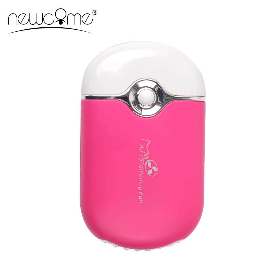NEWCOME Mini USB Eyelash Dryer Air Conditioner Fan Mobile Mini Fan Air Blower Eyelash Glue Fast Dry Eyelash Mascara Dryer