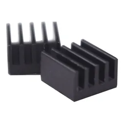 1PC ESP8266 ESP32 aluminiowy radiator chłodzący 9x9mm Cooler radiator z naklejki termiczne samoprzylepne