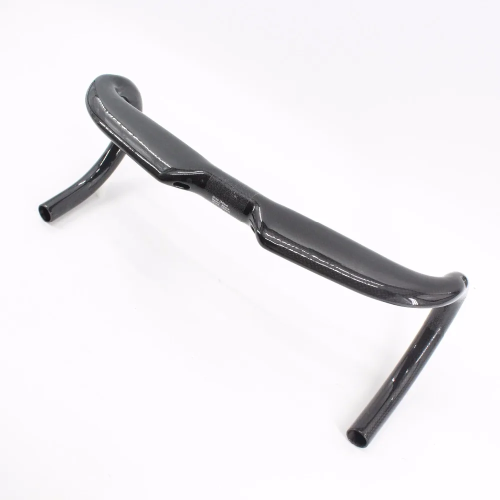 

Newest lightest Road bicycle 3K full carbon fibre bike handlebars internal cables bent bar 31.8*400/420/440mm