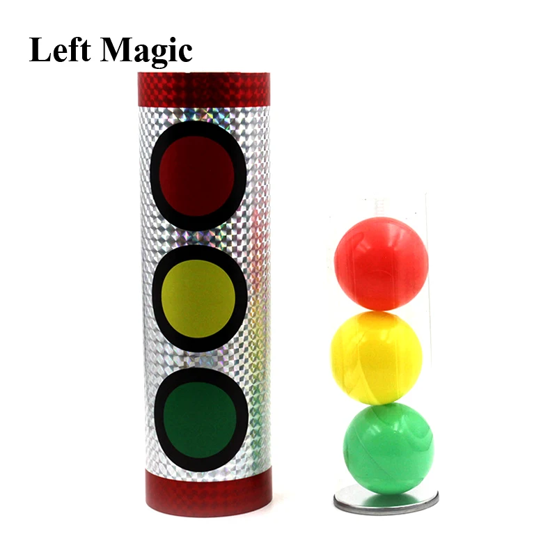 Miracle Balls Magic Tricks Traffic Lights Color Change Stage Magic Props Illusion Gimmick Mentalism Classic Toys