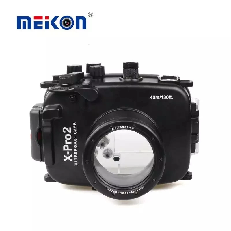 Waterproof Underwater Diving Camera Housing Hard Bag Case for Fujifilm Fuji  x-pro 2 / xpro 2 / xpro2 Mark II 16-50mm 35mm lens