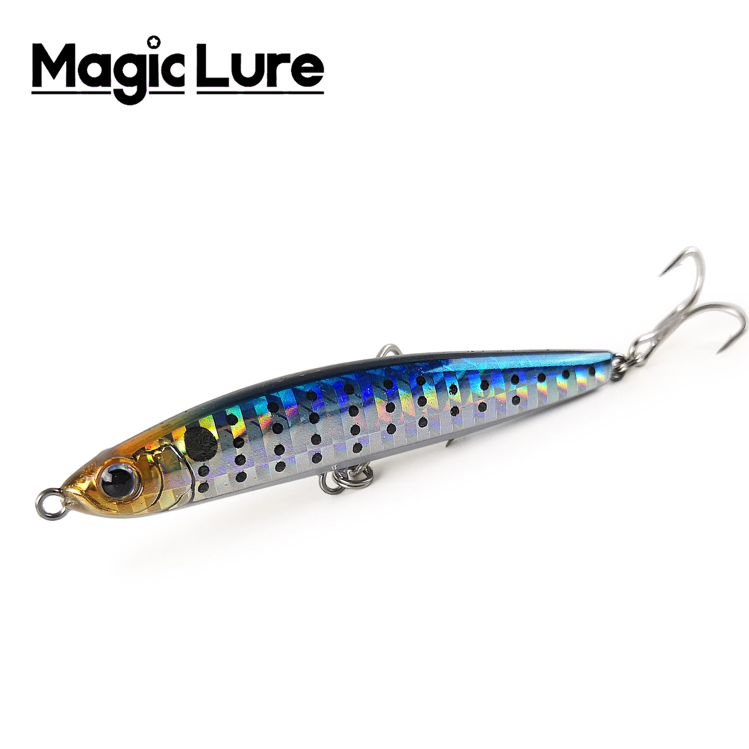 Magic lure L70S 9g L90S 15g Sinking pencil stickbait wobbler bait  fishing sea freshwater lures tackle for Trout Pike Perch fish