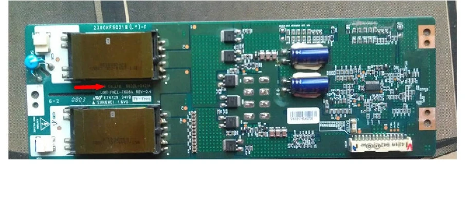 inventor 6632L-0421A 2300KFS021B-F high voltage board for 32PFL7422 LC320W01 price difference