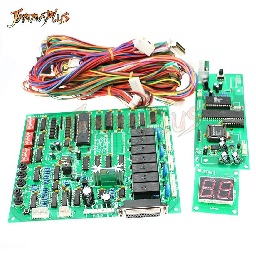 Guang Xing Claw Crane Game Machine PCB Board Toy Doll Machine Motherboard With Wiring Harness