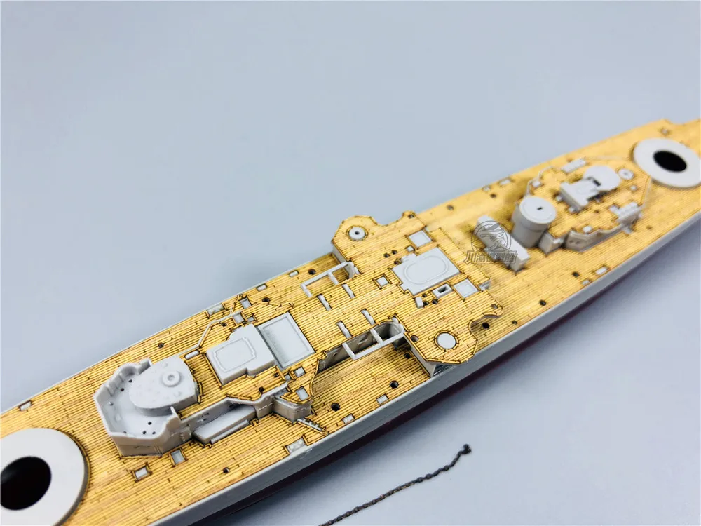 1/700 Schaal Houten Dek voor Trumpeter 05774 Duitse Admiraal Graf Spee Slagschip Model Kits