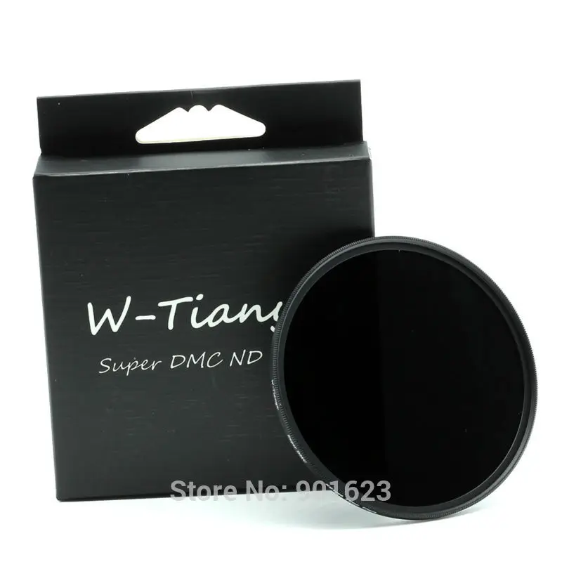 

WTIANYA 62mm Multi-Coated Ultra Slim Neutral Density ND1000 (10-Stops) Super DMC ND 3.0 Filter K9L Optical Glass