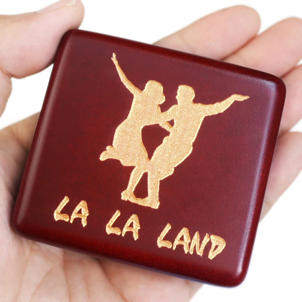 ROSIKING Handmade Wooden La la land Music Box Birthday Gift For Frends Girl and Children Birthday Gift