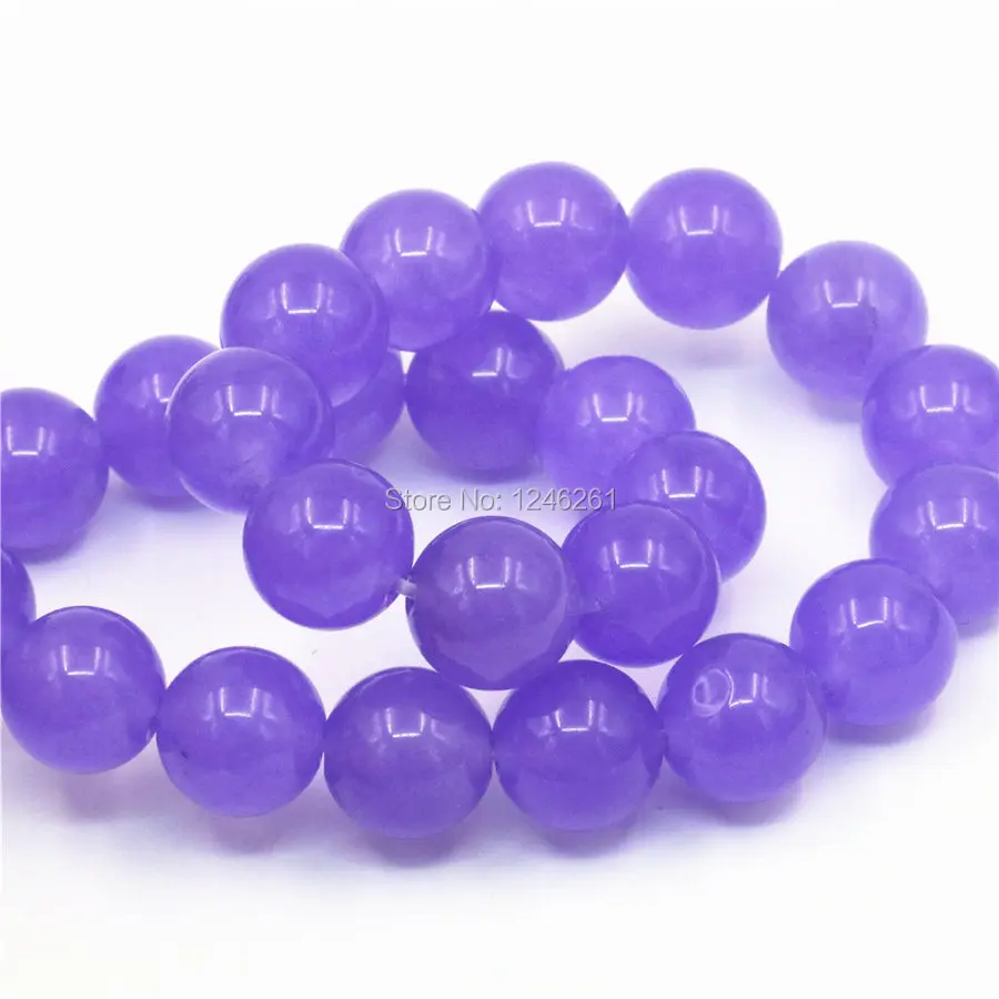 6mm 8mm 10mm 12mm Hot Sale Purple Alexandrite Tourmaline Crafts Loose DIY Round Beads Stone Women Jewelry Making Gifts Christmas