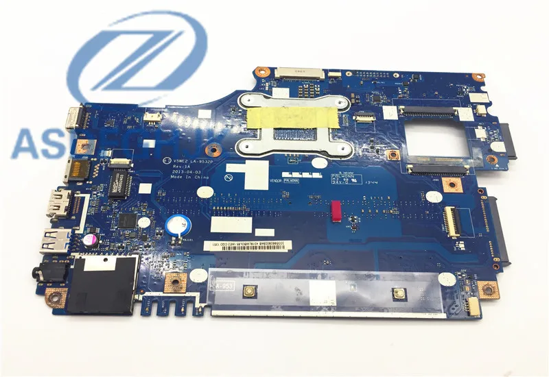 Laptop motherboard for Acer Aspire E1-572 E1-532 motherboard V5WE2 LA-9532P SR170 DDR3L integrated 100% test ok