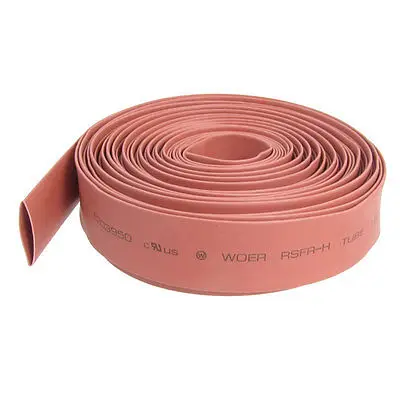 Polyolefin 13mm Dia. Heat Shrinkable Tube Shrink Tubing 8M 26.2FT Red