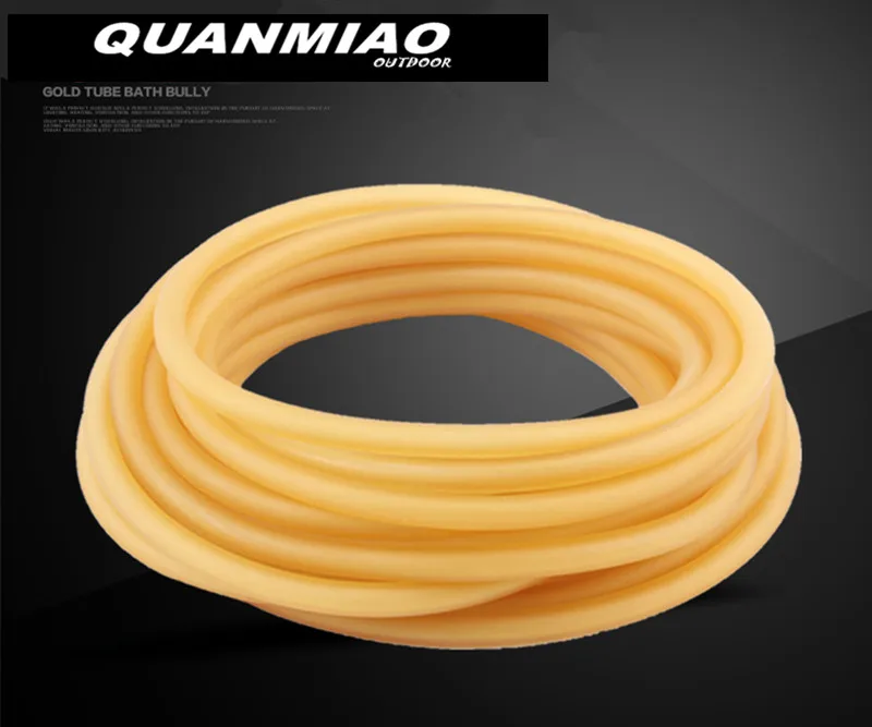 3mm x 5mm Natural Latex Slingshots Rubber Tube 2M Tubing Band For Slingshot Hunting Catapult Elastic Part Bungee Equipment  2M