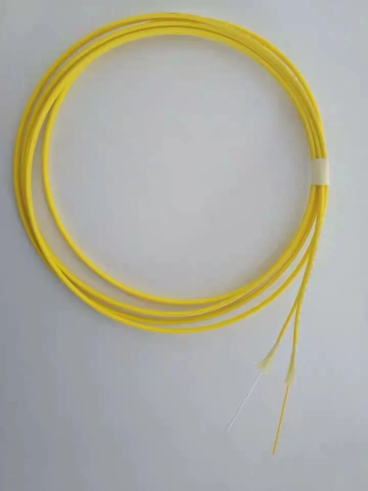 Imagem -03 - Duplex Interno para Patchcord da Fibra sm 125um 3.0 mm Amarelo G652d 1.2km Rolo Fio do Ftth Elink 1200m