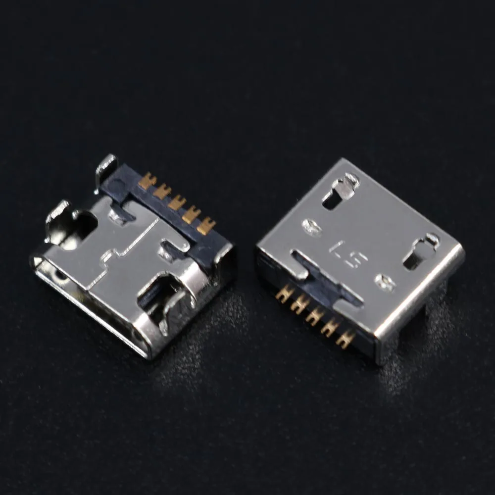

YuXi Micro USB Charging Port Jack 10PCS New Good Quality Female Connector for LG E400 L3 L5 L7 L9 P770 P880 F180 Nexus4