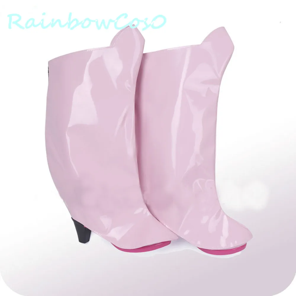 Ochaco Uraraka Cosplay Chaussures, Bottes, Prop Game, Anime Halloween, Rainbow Cos0