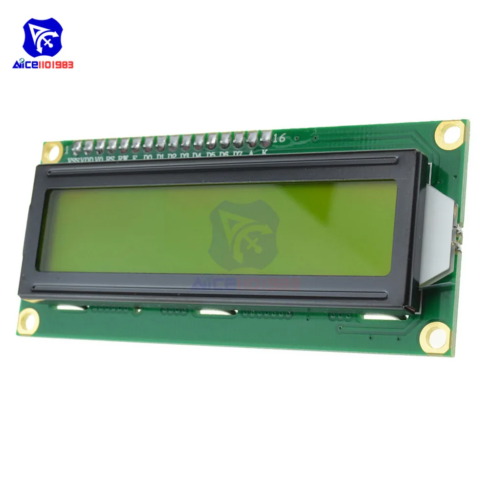 LCD1602-Display mit Hintergrundbeleuchtung, LCD-Anzeigemodul, 16 Zeichen pro Zeile, 1602, für Arduino-Roboter, 3,3 V. – Detail 9