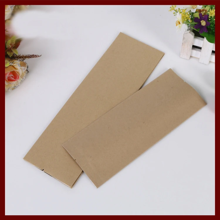 

9*22+7cm 50pcs Kraft Paper Organ Bag For Gift/tea/candy/jewelry/bread Packaging Paper Food Bag Diy Jewelry Pack Display