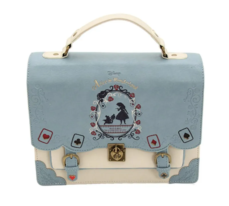 Alice In Wonderland Shoulder Bags axes femme vintage student