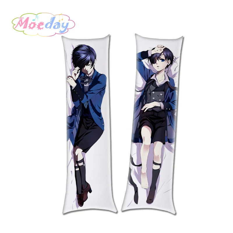 Black Butler Anime Characters Dakimakura Alois Trancy & Ciel Phantomhive & Sebastian·Michaelis  Hugging Body Pillow Cases