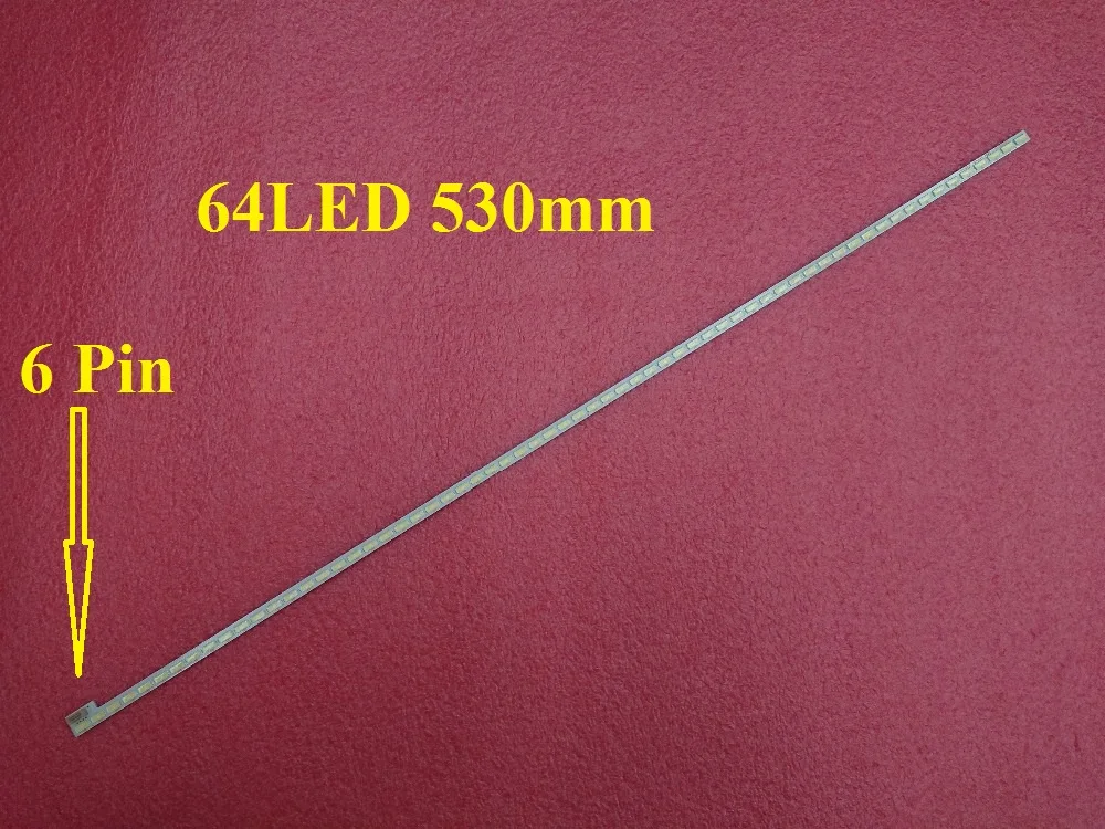 64LED LED backlight strip for Aoc LE42D5520 TV  42Inch 7030PKG 64ea 74.42T23.001 420TA05