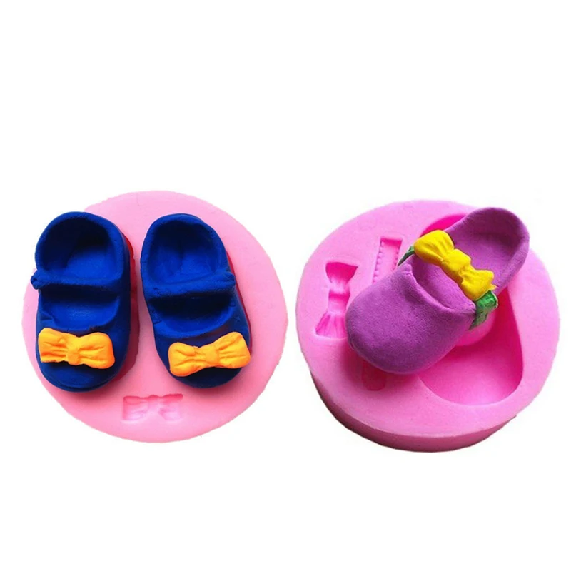 Kitchen Accessories Ware Shoes Cooking Tools Chocolate Wedding Silicone Mold Fondant Sugar Craft Cake Decorating