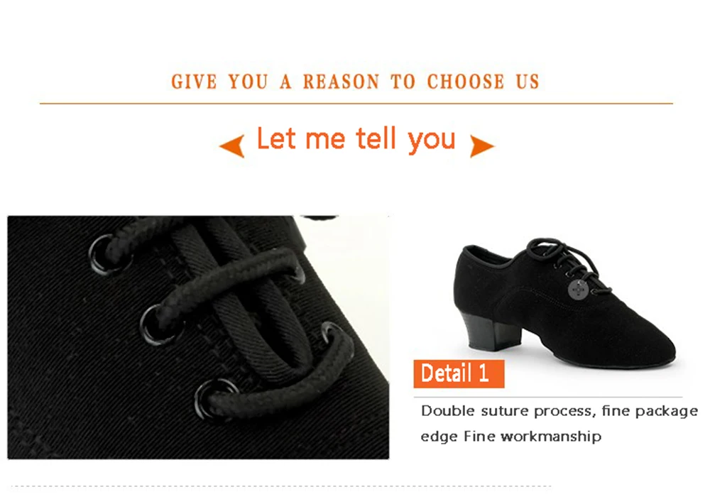 2026 MÄNNER SCHUHE Beruf Latin Dance Ballsaal Schuh Modernes weiches Rindsleder Premium Oxford Stoff Absatz 4,5 cm BD417 Authentisch heiß – Detail 4
