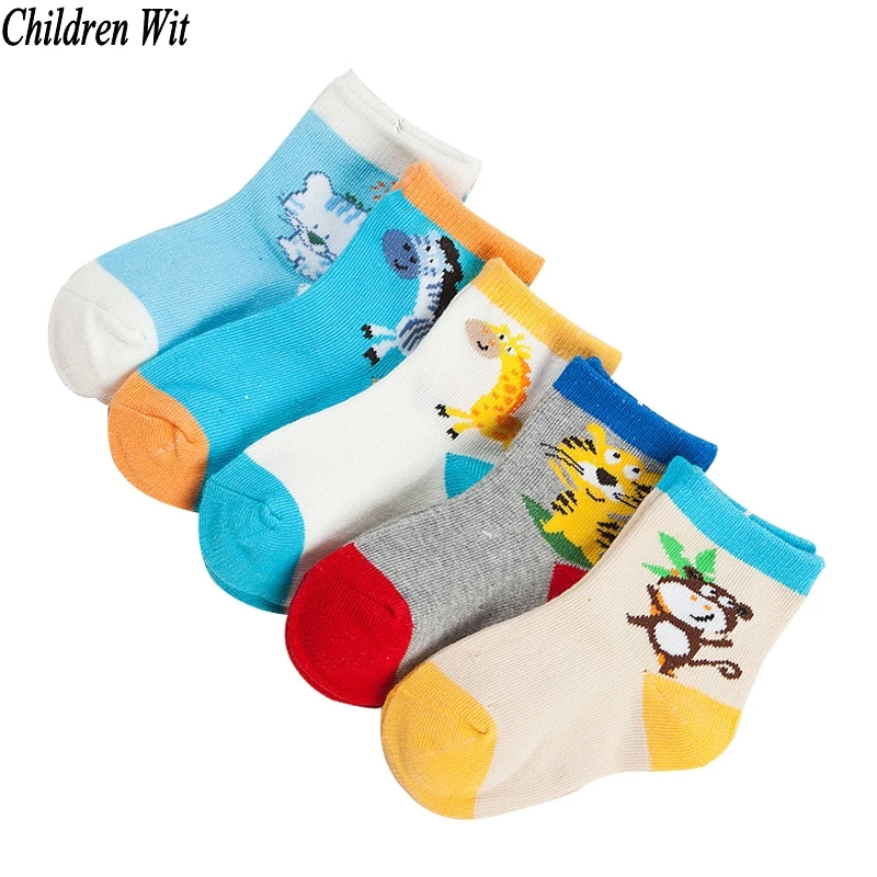 2024 Spring & Autumn Children Socks Cotton 20 Kinds of Cartoon Style Kids Socks 1-12 Year Boys Socks With  Girls Socks