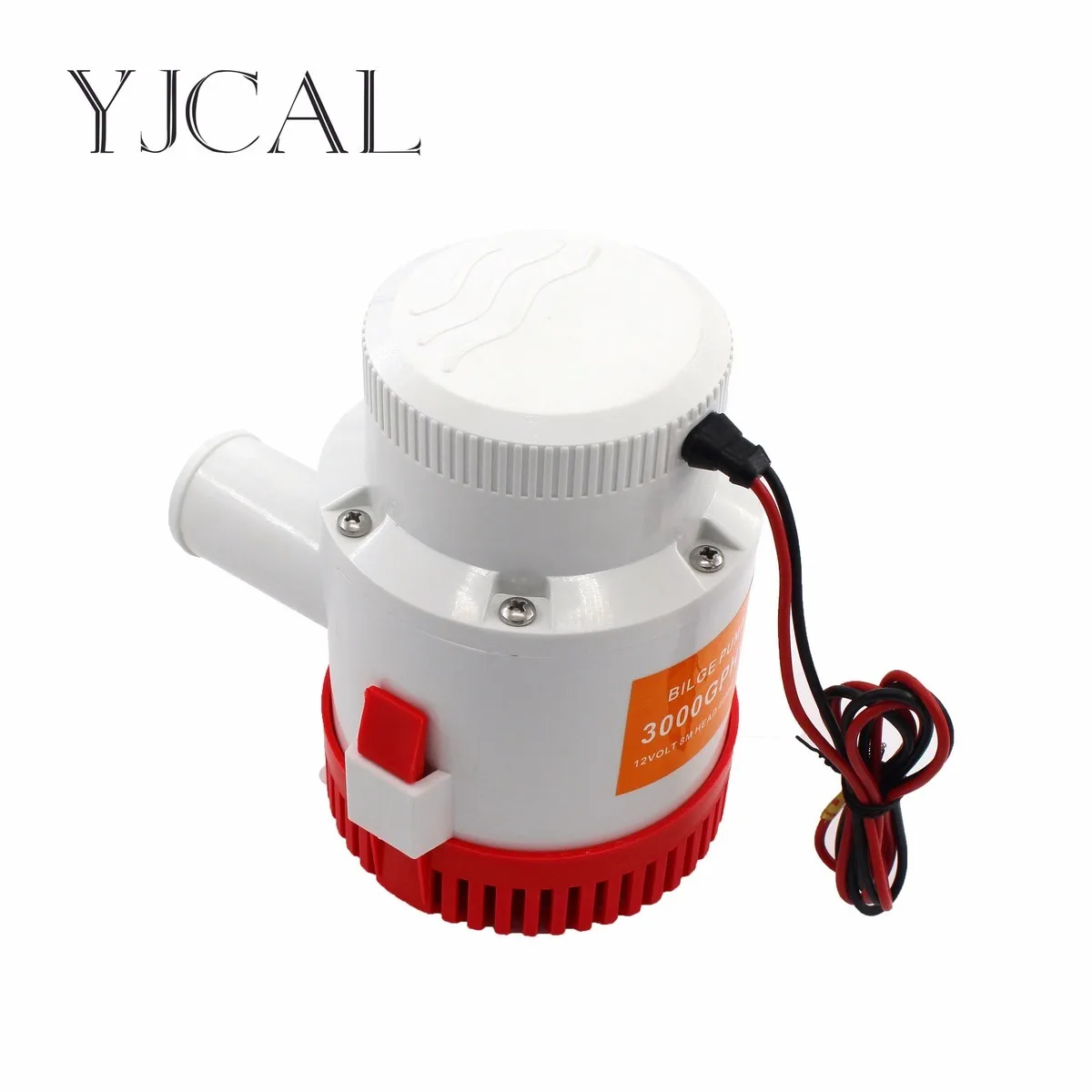 

Bilge Pump 3000GPH DC 12/24V Electric Water Pump For Aquario Submersible Seaplane Motor Homes Houseboat Boats