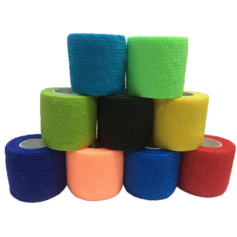 1pc Disposable Self-Adhesive Elastic Bandage Tattoo GRIP COVER Wide Elbow Power Supply 4.5 Meter Random Color