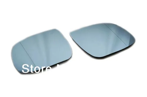 Blue Tinted Aspherical Side Mirror Glass For Audi Q5 2008-2011