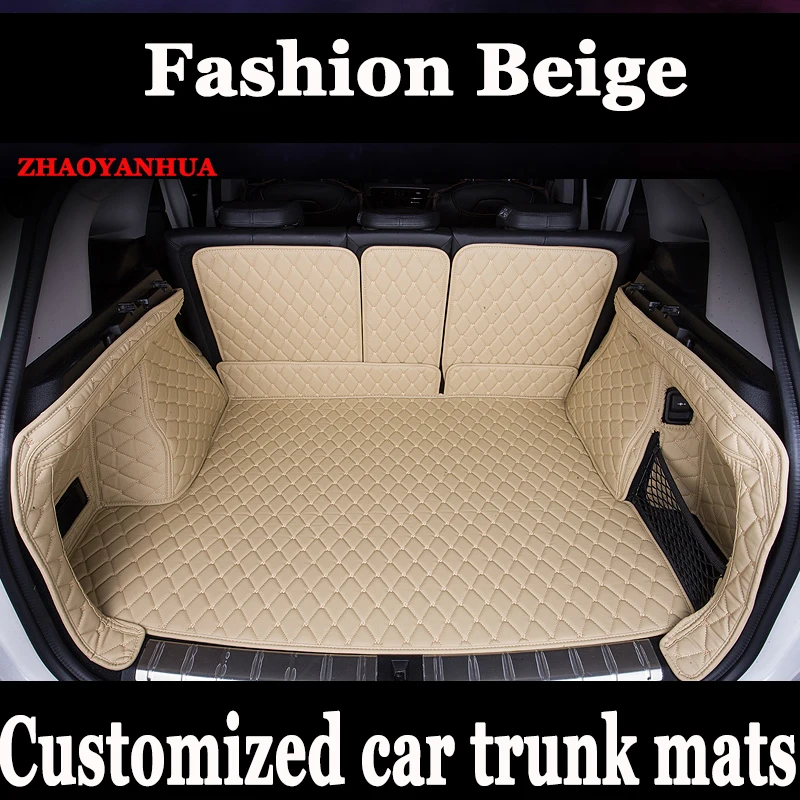 

Custom fit car trunk mat for BMW 3/4/5/6/7 GT X1 X3 X4 X5 X6 3D car-styling all weather tray carpet cargo rugs liner