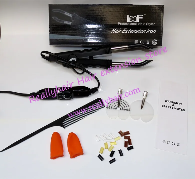

hair extension fusion connectors 618 type suit