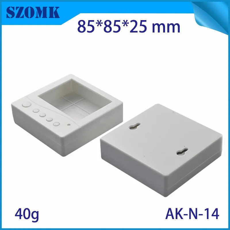 4Pcs /lot white color square junction box with size 85 x85 x25mm with some keypad junction box and Window cutout sensor control