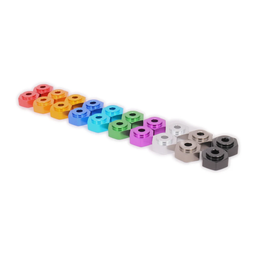 6061 alloy Wheel Hex Converter from 12mm to 17mm for RC hobby model car crawler upgrade parts