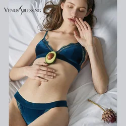 Venus's blessingセクシーな女性ブラレットベルベットベスト包帯下着極薄ブラクロップトップ