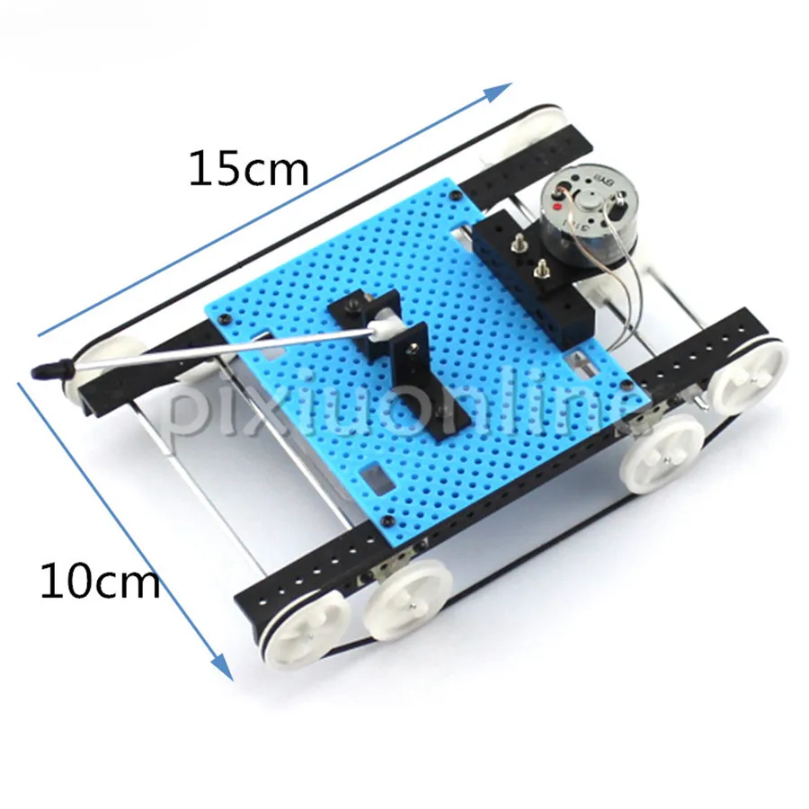 Dijual Rugi J714b Set Perlengkapan dan Motor DIY Model Mainan Tangki Gratis Pengiriman AS