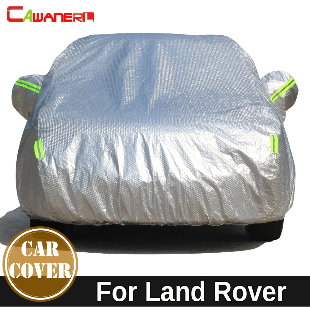 

Cawanerl Thicken Cotton Car Cover Anti-UV Sun Rain Snow Hail Protection Cover For Land Rover Discovery Range Rover Freelander