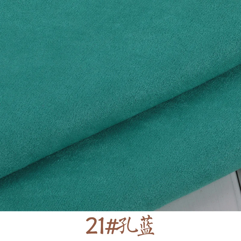 50x150cm Faux Suede Fabric Solid Color Modern Home Textile Sewing Patchwork Fabric DIY Material For Garments Decoration