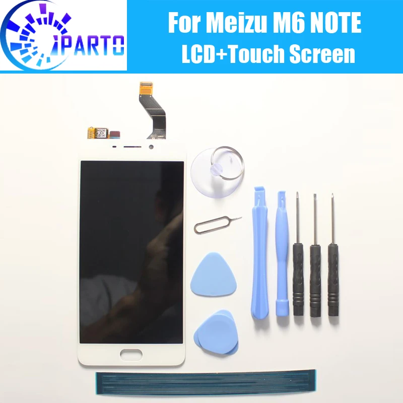 For Meizu M6 Note LCD Display Screen+Touch Digitizer 100% Guarantee Original Screen Replacement For Meilan Note 6+Tools