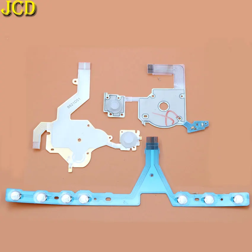 

JCD 1pcs For PSP3000 D-Pad Left Right Buttons Button Flex Ribbon Cable For PSP 3000 Start Home Volume PCB Circuit