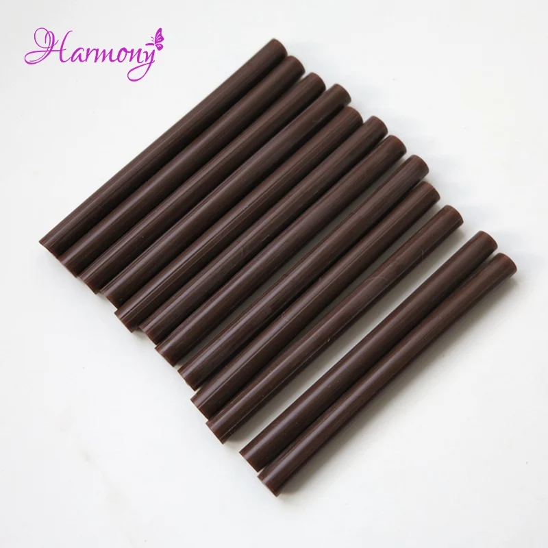 Harmony Plus Hair 10pcs/bag Keratin Glue Sticks for pre-bonded hair extensions glue, fusion glue 3 colors 1.1cm* 12cm