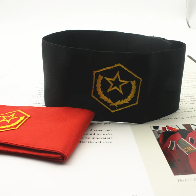 Rare Cosplay Michael Jackson CTE Anti War Embroidery Armband Brassard Halloween Party Gift