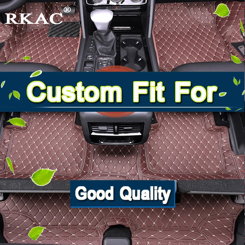 RKAC Best quality! Special car floor mats for Nissan ARMADA 7 seats 2016-2010 waterproof rugs carpets for Armada 2014