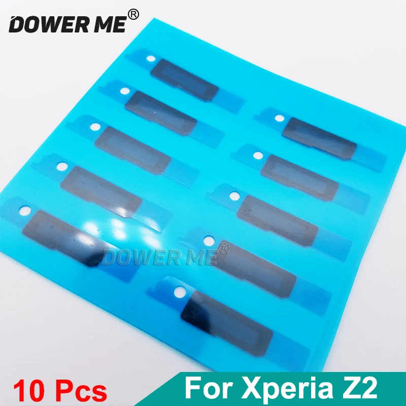 Dower Me 10Pcs/Lot Bottom Dust Mesh Loudspeaker Dust Net With Adhesive For SONY Xperia Z2 L50W D6502 D6503 Replacement