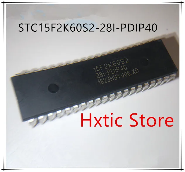 

10 шт./лот, STC15F2K60S2-28I-PDIP40 STC15F2K60S2 15F2K60S2 28I-PDIP40 DIP-40